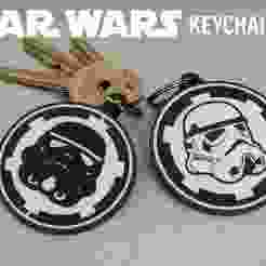 Stormtrooper keychain, star wars