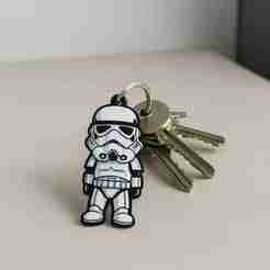 Stormtrooper Star Wars keychain
