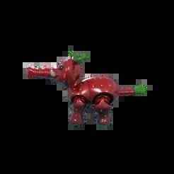 🍓🧠 Strawberry Elephant Brainrot 3D - Surreal meme figurine for only $0.99