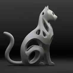 Stylized cat