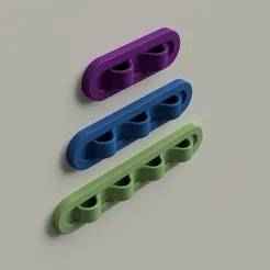 (SUN)GLASSES HOLDER SET - WALLMOUNTED