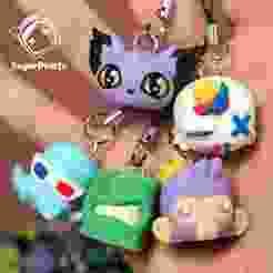 SuperDots Bundle 2 - Cute NFC KeyChain Trinkets