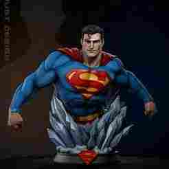 Superman Bust - Digital STL file