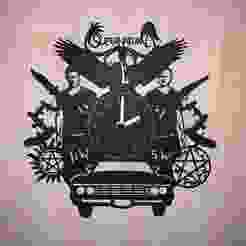Supernatural Clock watch