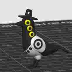 SUSSIE BIRD KEYCHAIN : KPOP DEMON HUNTERS