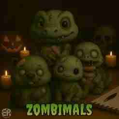 🐊 Swamp Horrors Bundle - Zombimals Collection 👻