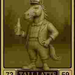 Tall Latte - Flownimal STL file