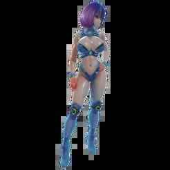 Tatiana - Neo-futurism woman - Manga Version 1