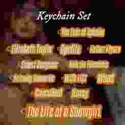 Taylor Swift The Life of a Showgirl Keychain Set - Tracklist