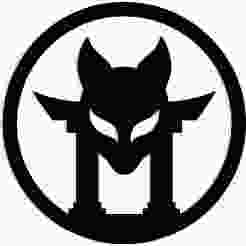 temple gate with a fox mask hanging in the center 2 - 2D/3D Wall Art STL+SVG For CNC Router, Plasma, Waterjet, Laser & 3D Printer