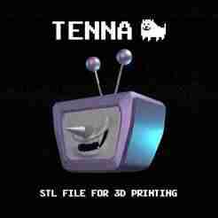 TENNA DELTARUNE, Customizable Mask for cosplay, STL Files for 3D printing
