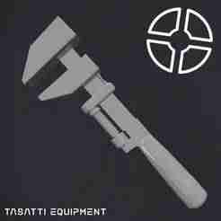 TF2 Stock Wrench Engineer Cosplay Replica Prop