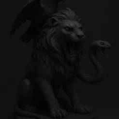 The Black Lion and the Serpent's Crown