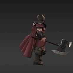 The Fury of Avernus - Female Warrior with Greataxe