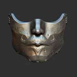 The gentleman's mask