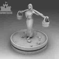 The girl with the rocker