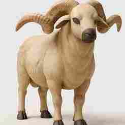 The Great Sardi Ram – Majestic 3D Printable Sculpture