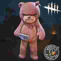 The Trapper Bear Dead by Daylight 3D Printable Model / El Trampas Oso Dead by Daylight Modelo 3D Impresible