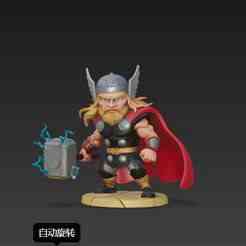 Thor Figure - Decorative 3D Model