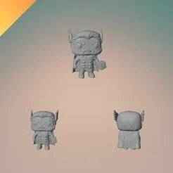 Thor Funko Marvel Thor Funko Marvel Thor Funko Marvel Figure for 3D Printing