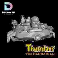thundarr the barbarian- vashtar ship of gerra -fan art