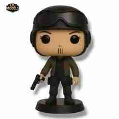 Thunderbird Chibi Figure Rainbow Six 3D Model