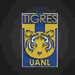 Tigres Shield Key Ring