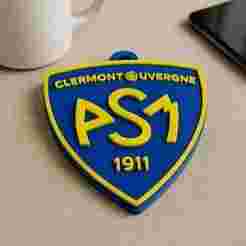 Top 14  ASM Clermont keychain badge color printable and renderable