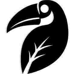 toucan head inside a leaf shape 2 - 2D/3D Wall Art STL+SVG For CNC Router, Plasma, Waterjet, Laser & 3D Printer