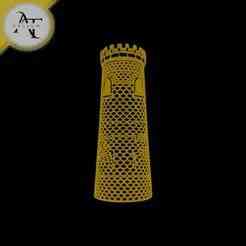 Tower - Line Art - 2D Wall Art Decor