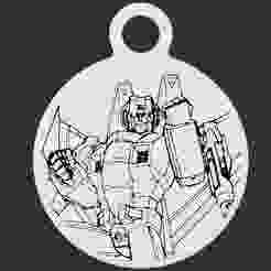 Transformers - Starscream Keyring