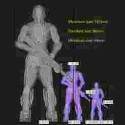 Transformers AOE Lockdown's Crew 3d model STL