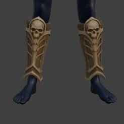 🦴 Tribal Necromancer Greaves