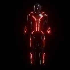 Tron Ares Armor with Helmet