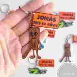 Tung Tung Sahur Italian Brainrot Key Ring