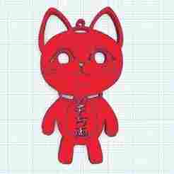 Turbo Granny Dan Da Dan Keychain