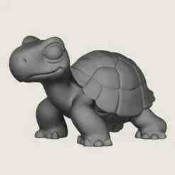 Turtle Toy Print Ready 3D Model