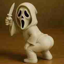 TWERKING BOOTY GHOST - HALLOWEEN FIGURINE
