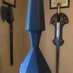 Two Piece Helmet Stand