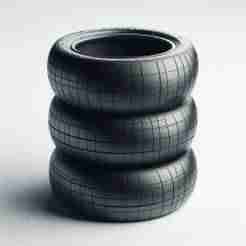 Tyre Holder 3D Print – Stylish Showpiece, Decorative Desk Organizer