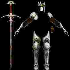 ULTIMATE DARK CRUSADER ARMOR & GREATSWORD LORDS OF THE FALLEN LIFE SIZE – FULL COSPLAY FAN ART STL