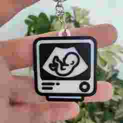 Ultrasound keychain