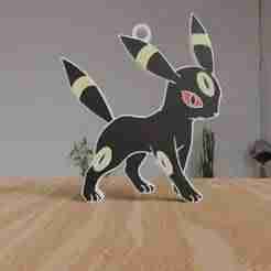 Umbreon- 2D Keychain