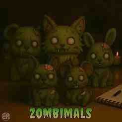 🐾 Undead Pets Bundle - Zombimals Collection 👻🐕🐈