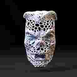 Vampire mask Voronoi