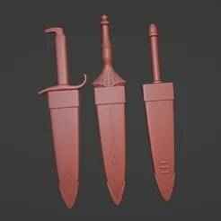 Vax'ildan daggers for cosplay