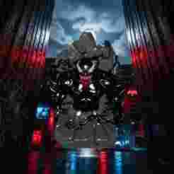 Venom Bookend 3D Model: Symbiote Devours Books (STL for 3D Printing)