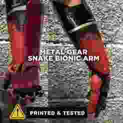 Venom Snake Bionic Arm - Metal Gear Solid V Cosplay Prop (3D Print Model)