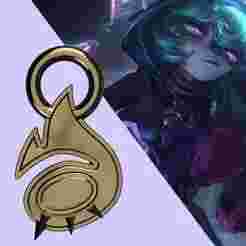 Vex's pendant from the game League of Legends, for cosplay