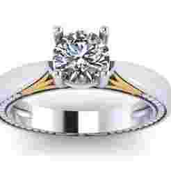 Victorian Solitare Ring